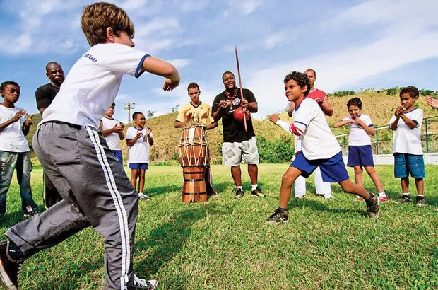 Capoeira na Escola